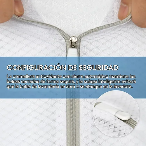 Vista 3 de Muchfun 3 bolsas duraderas de malla de diamante para lavandería, para prendas delicadas, 12 x 16 pulgadas (3 medianas)