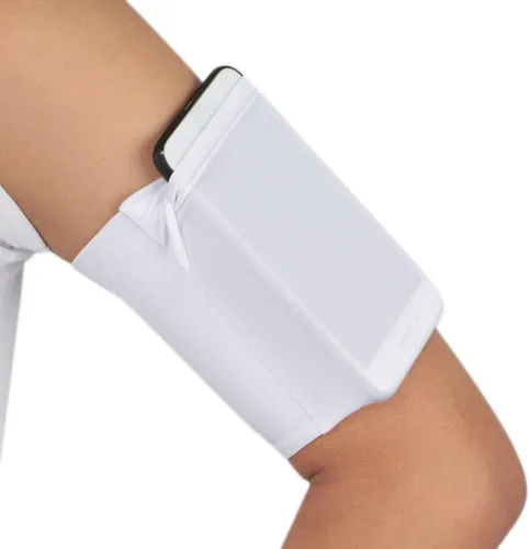 Vista 9 de Brazalete para teléfono celular, para correr, deportivo, soporte para teléfono celular, correa de muñeca, funda para teléfono, bolsillo