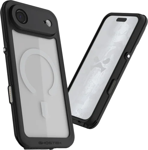 Vista 52 de Ghostek NAUTICAL funda delgada para iPhone 14 Plus a prueba de golpes impermeable con protector de pantalla y imán MagSafe con carga inalámbrica