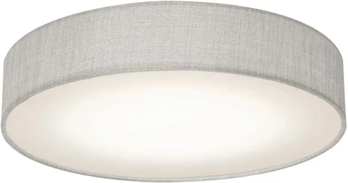 Vista 4 de Aspect ALDF1318LAJD1GY Ashland LED montaje empotrado, 12 pulgadas, lino gris