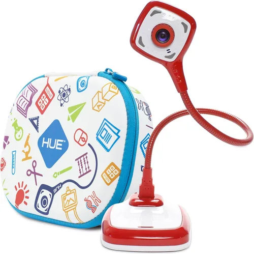 Vista 12 de HUE Cámara de documentos HD Pro flexible USB 11x17 y visualizador de aula para profesores: micrófono/luces integradas, Windows, macOS