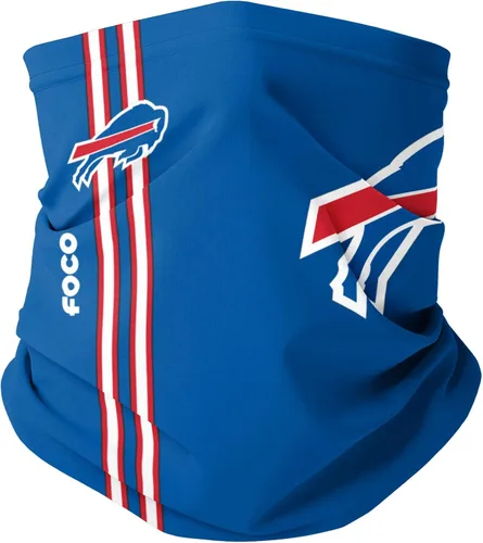 Vista 123 de FOCO NFL unisex-adult Nfl Team Logo Neck Gaiter Multiuse Mini impresión del color del equipo.