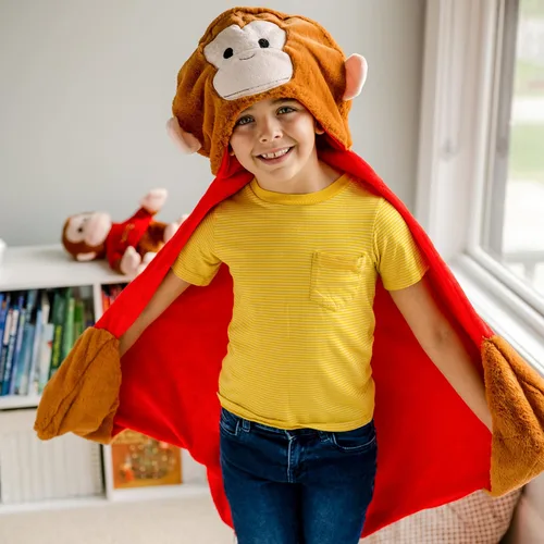 Vista 10 de Animal Adventure Wild for Style Capa de personaje transformable 2 en 1 y peluche Oso