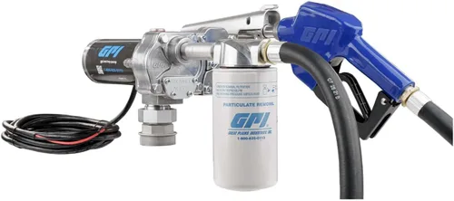 Vista 11 de GPI - Bomba de transferencia de combustible serie M-150, boquilla de cierre automático, 15 GPM, 12 voltios (110000-100)