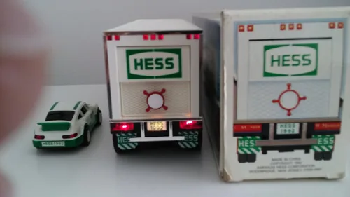 Vista 3 de Hess Truck-18 Wheeler and Racer-1992 [Juguetes y juegos] Regalos navideños