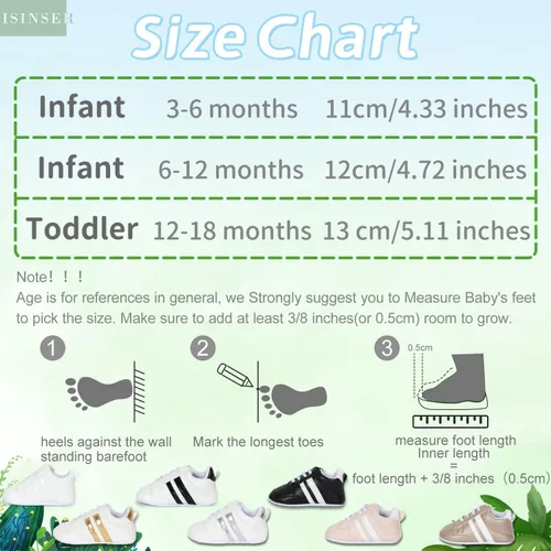 Vista 7 de Tenis unisex de piel sintética de alta calidad para bebé, suela antideslizante suave, para recién nacidos, zapatos de casa para cuna