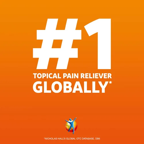 Vista 13 de Voltaren Gel para aliviar el dolor de artritis, diclofenaco sódico, 1% (AINE), potente analgésico clínicamente probado con tapa superior fácil