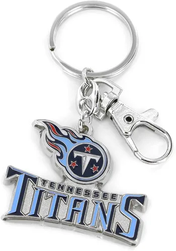 Vista 8 de aminco NFL unisex-adult Nfl Heavyweight Logo Keychain Azul