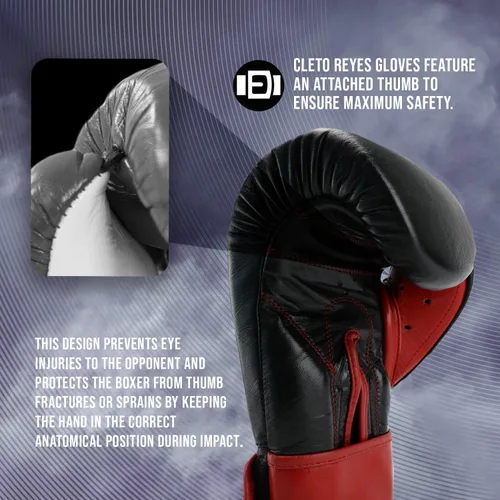 Vista 5 de CLETO REYES Guantes de boxeo profesionales con acolchado extra para entrenamiento, sparring y puñetazos para hombres y mujeres, MMA