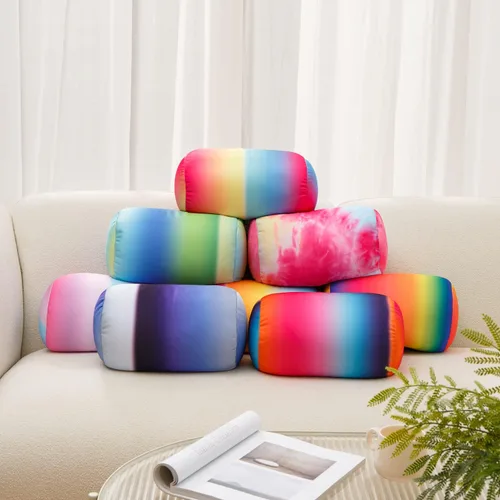 Vista 6 de Squish - Almohada de microcuentas para el cuello, lumbar, cuerpo Sopport, almohada de viaje de 7 y 12 pulgadas, almohadas de viaje para silla