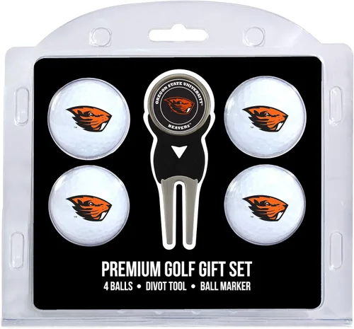 Vista 4 de Team Golf NCAA Unisex-Adult Team Golf NCAA Regulation Size Golf Balls (4 Count) & Divot Tool with Removable Double-Sided Magnetic Marker Cincinnati