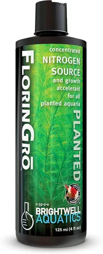 Vista 4 de Brightwell Aquatics Florin GRO, fuente de nitrógeno y acelerante de crecimiento para todos los acuarios plantados, 2 L, FNG2L
