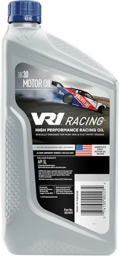 Vista 3 de Valvoline VR1 Racing SAE 30 Aceite para motor 1 QT, caja de 6