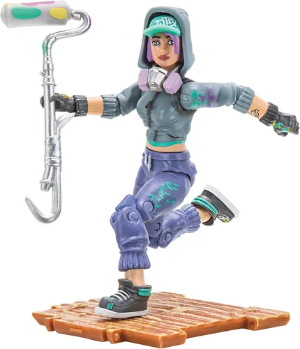 Vista 3 de Jazwares Fortnite Solo Mode - Paquete de figuras de núcleo, Teknique
