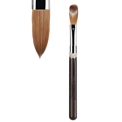 Vista 13 de Kolinsky - Cepillo de uñas acrílicas, 100% cabello Kolinsky, cepillo profesional de arte de uñas para aplicación acrílica, extensión de uñas
