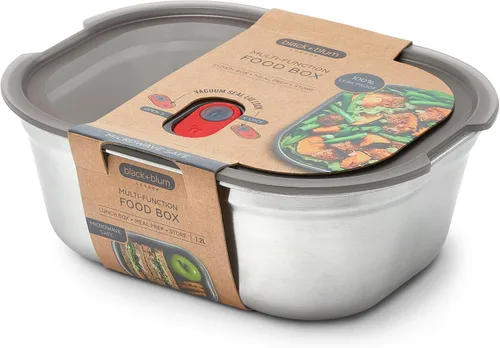 Vista 15 de Taza de almuerzo BLACK + BLUM - Recipientes reutilizables para preparar comidas para picnic y camping - Caja de almacenamiento de alimentos