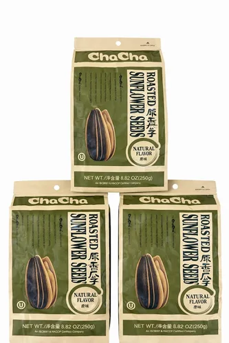 Vista 13 de HealthEmpire para semillas de girasol tostadas ChaCha (3 bolsas) (1, sabor a nuez pecana china)