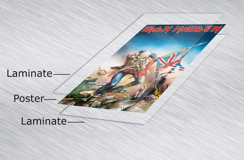 Vista 5 de POSTER STOP ONLINE Iron Maiden - Póster musical (trooper) (tamaño: 24 x 36 pulgadas) (póster laminado)
