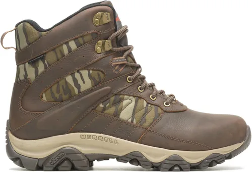 Vista 2 de Merrell Botas impermeables Moab 2 Timber de 6 pulgadas para hombre, Camo