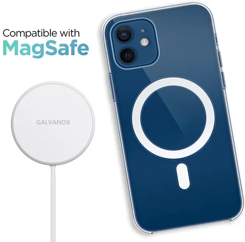 Vista 5 de Galvanox Reloj + cargador inalámbrico magnético para iPhone (compatible con MagSafe) carga Apple Watch Series 4/5/6/7/8 y iPhone 15/15 Pro Max, 14