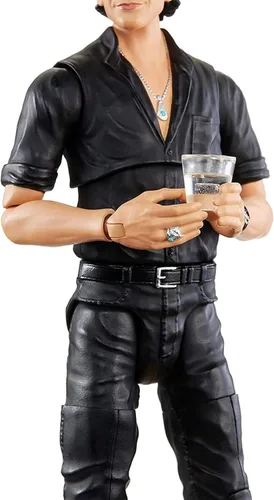 Vista 6 de Mattel Jurassic World Amber Collection Dr. Ian Malcolm - Figura de acción de 6.5 pulgadas
