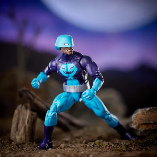 Vista 6 de Marvel Legends Series Rock Python - Figura de acción coleccionable de 6 pulgadas para niños de 6 años de edad con figurita Build-A-Figurepiece
