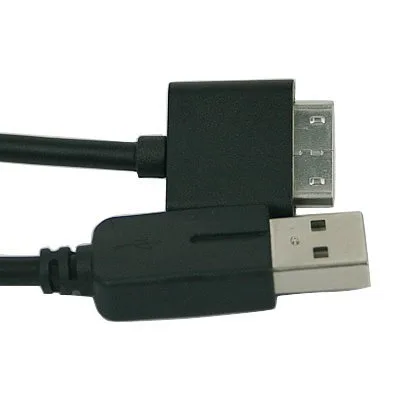 Vista 2 de MaxLLTo Cable cargador de sincronización USB negro para Sony PSP GO