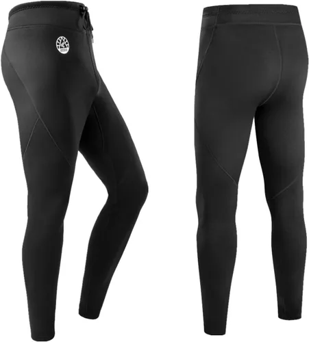 Vista 12 de Pantalones de neopreno para hombre y mujer, 1.5mm/3mm, pantalones largos de neopreno para mantener el calor, pantalones de buceo para surf, kayak
