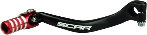 Vista 6 de Palanca de cambio plegable SCAR de engranajes forjada Compatible con Honda CRF 110 CRF110 CRF110F 13-26 - Rojo