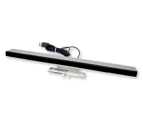 Vista 2 de Old Skool Wired Infrared Sensor Bar compatible with Nintendo Wii WiiU