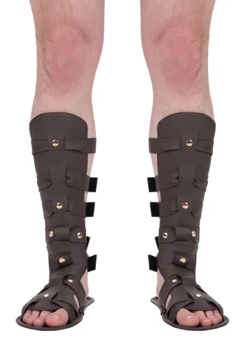 Vista 2 de Sandalias de Disfraz de Gladiador para Hombre Multicolor