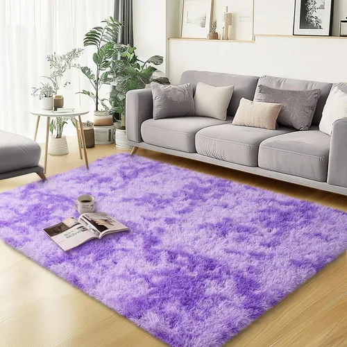 Vista 85 de qulint Alfombra negra para dormitorio, alfombra de área pequeña de 2 x 3 pies para habitación de niños, alfombra suave y mullida para sala de estar