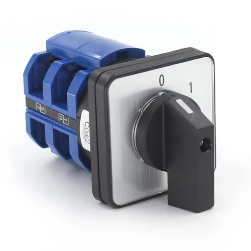 Vista 7 de Interruptor Selector de Cambio Universal, Interruptor de Transferencia de Potencia, 2 Posiciones 4 Terminales, LW26-20 C02/1 440V 20A Motor, Bombas