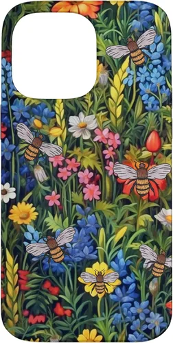 Vista 20 de Funda para iPhone 12 mini Bees And Wildflowers