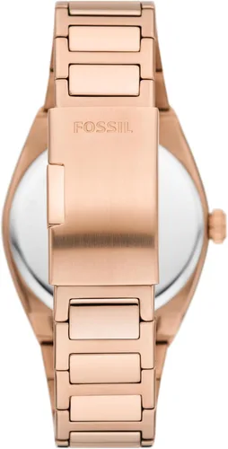 Vista 3 de Fossil Everett - Reloj para hombre con correa de acero inoxidable o cuero