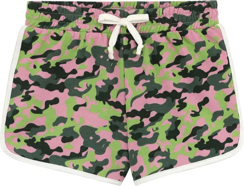 Vista 3 de BTween Girls 4-Piece Active Performance Dolphin Shorts with Faux Drawstring Sports Running Shorts for Kids