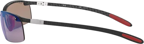 Vista 4 de Ray-Ban RB8305m Scuderia Ferrari Collection Square Sunglasses