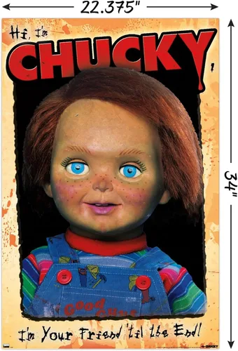 Vista 3 de Trends International Child's Play 2 - Póster de pared de retrato (34 pulgadas de largo x 22.4 W, versión sin marco)