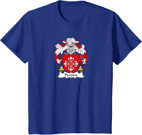 Vista 9 de Escudo de armas Pereira - Camiseta con escudo familiar, Negro