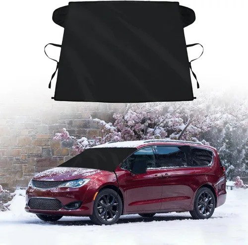 Vista 34 de Cubierta de nieve para parabrisas para Toyota Sequoia 2023-2025 2026/Toyota Tundra 2022-2025 2026 Limited SR5 Platinum TRD Pro Pickup Cubierta