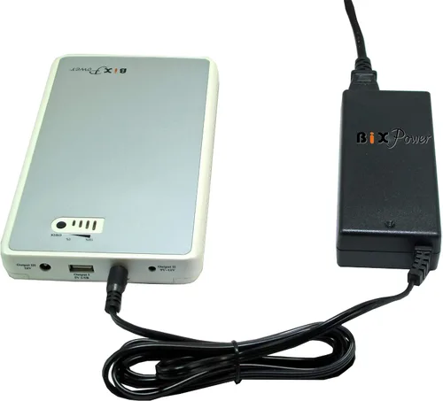 Vista 4 de Pack de batería recargable BiXPower, alta capacidad de 96 watt hora (o 26.000 micro amperios). multi salidas (5V, 9~12V, 16V/19V/24V) - BiXPower BP90