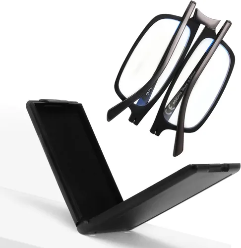 Vista 10 de SKYOAK Gafas de Sol de Lectura Plegables Irrompibles Evolucionadas para Mujeres y Hombres con Bloqueo de Luz Azul Anti UV Anti Fatiga Ocular
