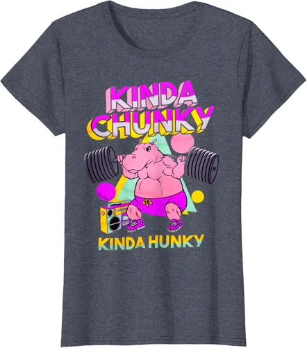 Vista 86 de Kinda Chunky Kinda Hunky, camiseta de gimnasio para culturismo, Negro