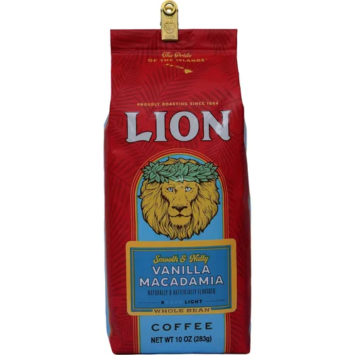 Vista 8 de LION Coffee, Café de 24 quilates, grano entero, bolsa de 7 onzas