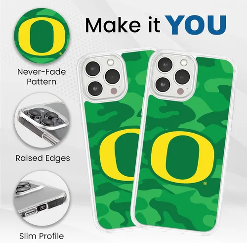 Vista 3 de Affinity Bands Oregon Ducks - Funda HD compatible con MagSafe Apple iPhone 13 Pro Max (camuflaje)