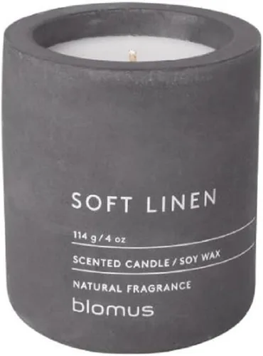 Vista 4 de Blomus Fraga Vela perfumada Withered Rose S, vela de cera de soja en aspecto concreto Rosa marchita