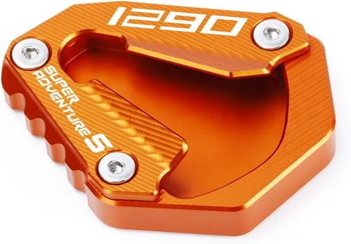 Vista 7 de Placa de extensión para soporte lateral de motocicleta compatible con 1290 Super Adventure S 2021 2022 2023 2024 Soporte de almohadilla de pie