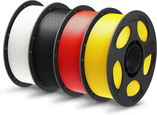 Vista 42 de ANYCUBIC Filamento PLA Plus (PLA+), paquete de filamento para impresora 3D de 0.069 in, alta dureza, precisión dimensional +/- 0.001 in, impresión