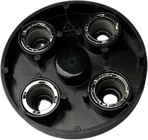 Vista 5 de Auténtico capuchón de Válvula para Mercedes Benz Estilo negro, B66472002 (Set de 4)