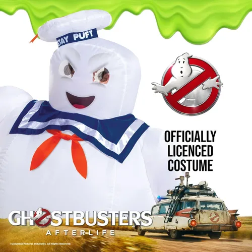 Vista 2 de Disguise Stay Puft - Disfraz inflable para adultos Multi colorido